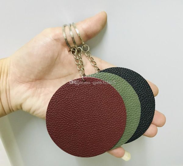 handmade собственный логотип круглый брелок кожа keychaindouble-сторонний pu кожаный брелок, Slivery;golden
handmade собственный логотип круглый брелок кожа keychaindouble-сторонний pu кожаный брелок, Slivery;golden