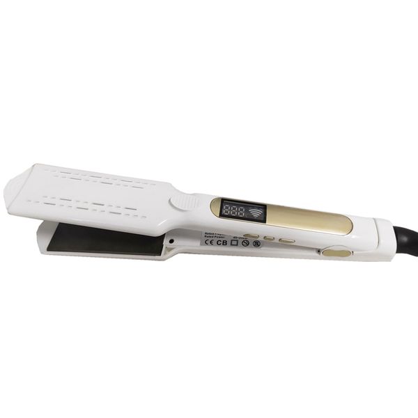 230 degree white fashion professional hair straightener straightening iron curling iron styling tool ion flat, Black
230 degree white fashion professional hair straightener straightening iron curling iron styling tool ion flat, Black