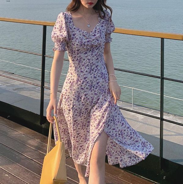 new summer dress girls boho party split female vintage dress purple floral print shortsleeve women dresses robevestido plus size, White;black
new summer dress girls boho party split female vintage dress purple floral print shortsleeve women dresses robevestido plus size, White;black