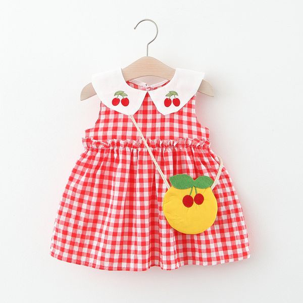kids designer clothes girls plaid dress summer korean-style baby sleeveless vest dress baby doll collar cotton princess dress, Red;yellow
kids designer clothes girls plaid dress summer korean-style baby sleeveless vest dress baby doll collar cotton princess dress, Red;yellow