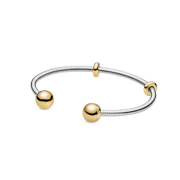 gchic 925 sterling silver base snake chain openwork open pan bracelets bangle fit pandora bracelet fashion women diy bead charm, Golden;silver
gchic 925 sterling silver base snake chain openwork open pan bracelets bangle fit pandora bracelet fashion women diy bead charm, Golden;silver