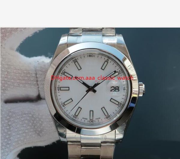 factory supplier watch sapphire new 41mm steel 126333 white dial automatic mechanical mens men's watch watches, Slivery;brown
factory supplier watch sapphire new 41mm steel 126333 white dial automatic mechanical mens men's watch watches, Slivery;brown