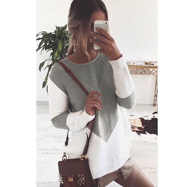 women sweater womens sweaters knitted female o neck long sleeve color knitwear casual autumn winter pullover jumper grey black khaki, White;black
women sweater womens sweaters knitted female o neck long sleeve color knitwear casual autumn winter pullover jumper grey black khaki, White;black