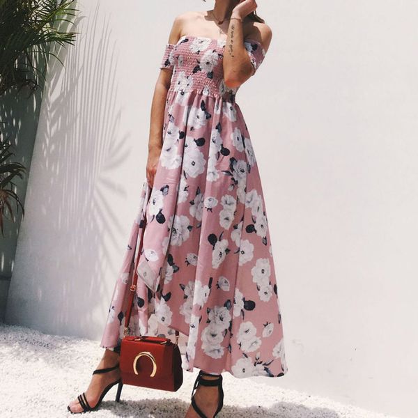 robe de plage femme ete 2019 women' summer slash-neck off shoulder wrapped printed beach dress salidas de playa para mujer, Blue;gray
robe de plage femme ete 2019 women' summer slash-neck off shoulder wrapped printed beach dress salidas de playa para mujer, Blue;gray