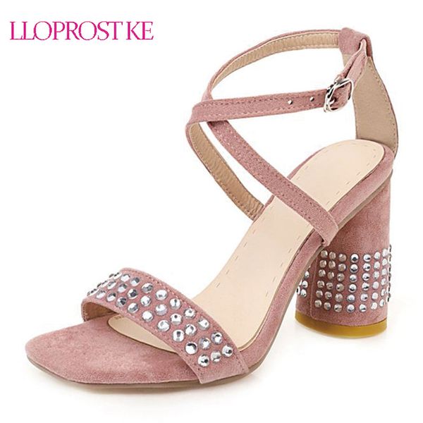 lloprost ke 2020 summer sandals women shoes flock block heels party shoes buckle super high heel sandals lady red size 34-48, Black
lloprost ke 2020 summer sandals women shoes flock block heels party shoes buckle super high heel sandals lady red size 34-48, Black