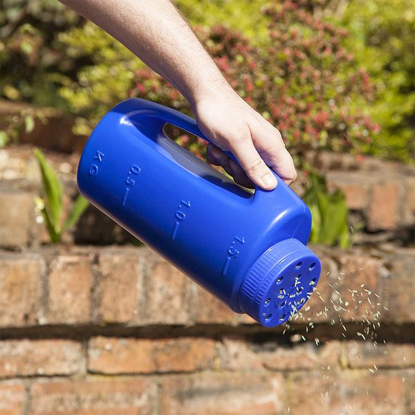 handle hand held flower seeder adjustable hole size gardening pe fertiliser grass lawn seeds spreader plant insect repellent
handle hand held flower seeder adjustable hole size gardening pe fertiliser grass lawn seeds spreader plant insect repellent
