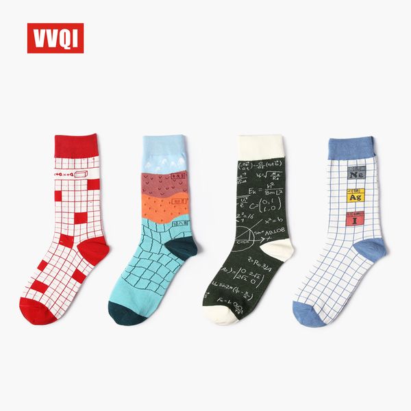 new fashion designer original square lattice geometry mathematical equations elements of good quality cotton socks tide, Black;white
new fashion designer original square lattice geometry mathematical equations elements of good quality cotton socks tide, Black;white