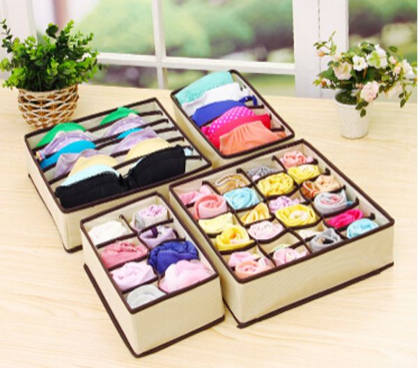 underwear bra storage box socks organizer creative folding non woven clothing organizer tie storage bin 4 pieces set
underwear bra storage box socks organizer creative folding non woven clothing organizer tie storage bin 4 pieces set