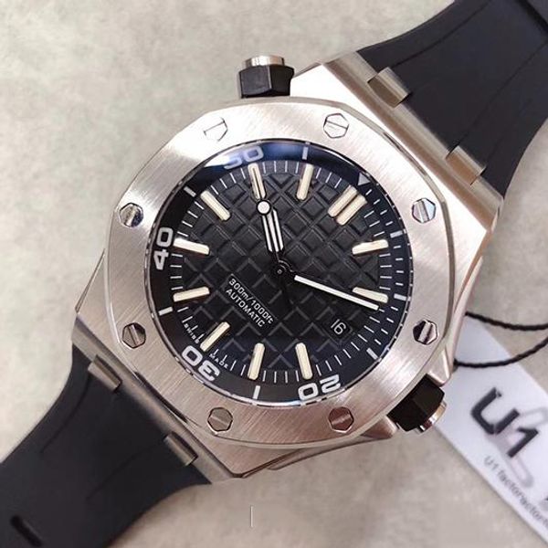 designer royal oak offshore diver 42mm automatic movement 15703 series rubber belt mens black dial sports glass back watches, Slivery;brown
designer royal oak offshore diver 42mm automatic movement 15703 series rubber belt mens black dial sports glass back watches, Slivery;brown