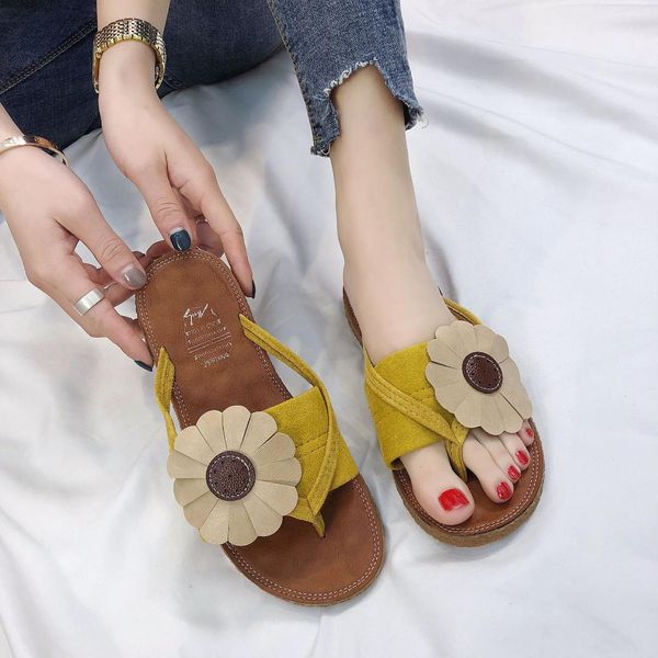 patchwork floral leisure women beach flat flip flops novelty casual solid outside soft slippers summer ladies shoes, Black
patchwork floral leisure women beach flat flip flops novelty casual solid outside soft slippers summer ladies shoes, Black