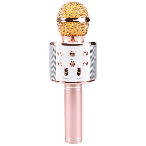 new ws858 portable bluetooth karaoke microphone wireless professional speaker home ktv handheld microphone mikrofon studio recording studio
new ws858 portable bluetooth karaoke microphone wireless professional speaker home ktv handheld microphone mikrofon studio recording studio