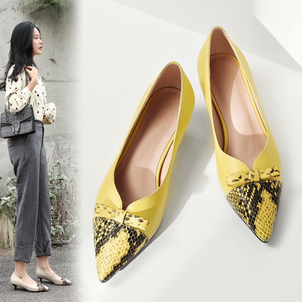 ins women pumps genuine leather shoes 22-24.5cm length embossed serpentine bow fashion wild single shoes 3 color all season, Black
ins women pumps genuine leather shoes 22-24.5cm length embossed serpentine bow fashion wild single shoes 3 color all season, Black