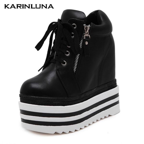 karin 2020 new arrivals lace up ankle boots woman shoes platform increasing heels comfortable shoes women boots female, Black
karin 2020 new arrivals lace up ankle boots woman shoes platform increasing heels comfortable shoes women boots female, Black
