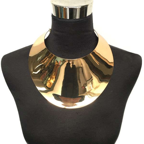 new european and american exaggerated metal unique glossy necklace fy19072913, Golden;silver
new european and american exaggerated metal unique glossy necklace fy19072913, Golden;silver