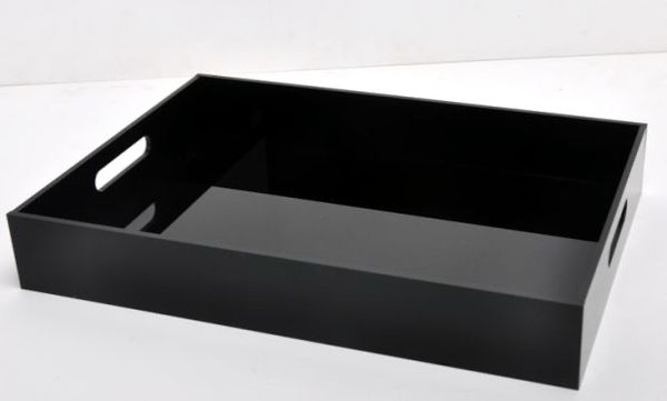 black acrylic deskcosmetics storage tray big square perfume/ lipstick/brushes organizer tray
black acrylic deskcosmetics storage tray big square perfume/ lipstick/brushes organizer tray