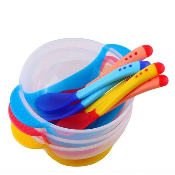 Children feeding bowl temperature sensing spoon fork training dish children tableware baby feeding bowl
Children feeding bowl temperature sensing spoon fork training dish children tableware baby feeding bowl