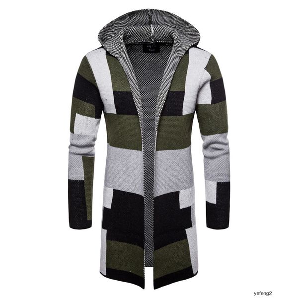mens designer hoodie stripes spell color cardigan men's medium length money knitting shirt sweater male coat, Black
mens designer hoodie stripes spell color cardigan men's medium length money knitting shirt sweater male coat, Black