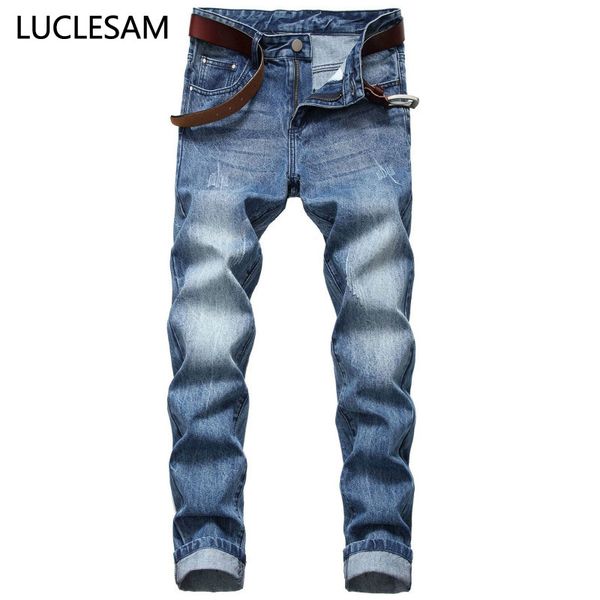 mens straight ripped jeans distressed denim pants streetwear hip hop motorcycle biker jeans for men casual destroyed trousers 42, Blue
mens straight ripped jeans distressed denim pants streetwear hip hop motorcycle biker jeans for men casual destroyed trousers 42, Blue