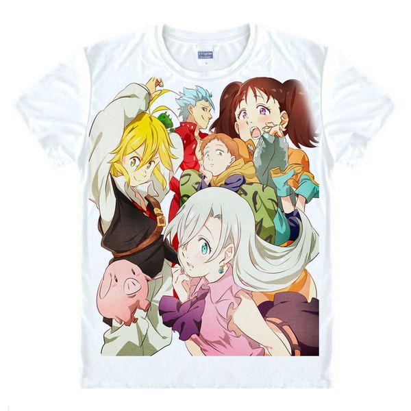 anime shirt the seven deadly sins t-shirts multi-style short 7ds meliodas hawk ban cosplay motivs vintage printed shirts tee-style154-no04, White;black
anime shirt the seven deadly sins t-shirts multi-style short 7ds meliodas hawk ban cosplay motivs vintage printed shirts tee-style154-no04, White;black