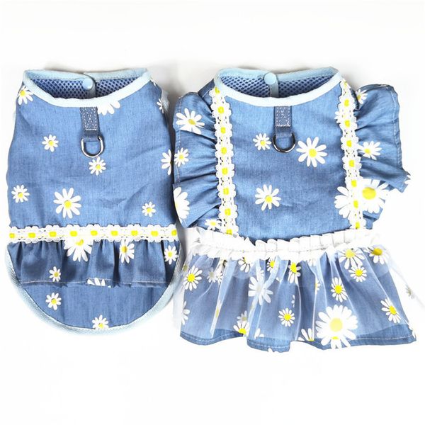 new design pet dog clothes dresses and vests small daisy couple models dog clothes double breathable sunscreen dog cloth pet supplies
new design pet dog clothes dresses and vests small daisy couple models dog clothes double breathable sunscreen dog cloth pet supplies