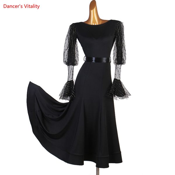 standard dance dresses ballroom dress rumba dance wear woman flamenco dress waltz spanish costumes, Black;red
standard dance dresses ballroom dress rumba dance wear woman flamenco dress waltz spanish costumes, Black;red