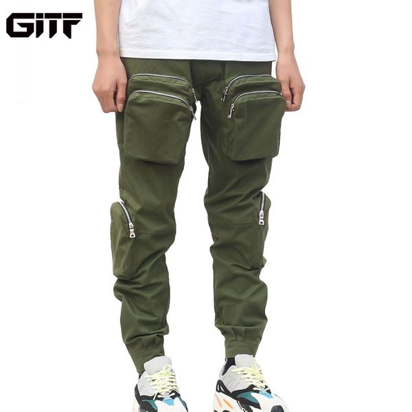 gitf 2019 men new running pants sport joggers trousers black fitness gym clothing with zipper multi-pocket leisure sweatpants, Black;blue
gitf 2019 men new running pants sport joggers trousers black fitness gym clothing with zipper multi-pocket leisure sweatpants, Black;blue