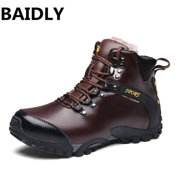 baidly men real leather boots winter warm short boots motorcycle winter genuine leather shoes man plush fur footwear, Black
baidly men real leather boots winter warm short boots motorcycle winter genuine leather shoes man plush fur footwear, Black