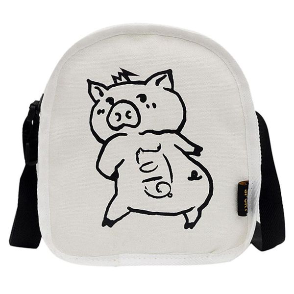 female canvas bag spoof shoulder diagonal cute pig crossbody messenger bag literature hip student phone purse for teenager
female canvas bag spoof shoulder diagonal cute pig crossbody messenger bag literature hip student phone purse for teenager