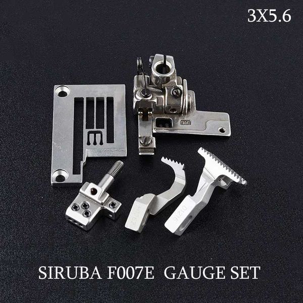 siruba f007e-w222 3x5.6 6.4 gauge set covering stitch sewing machine parts e3326 e3327/p2116/p2117/h1262/d1216 presser foot, Black
siruba f007e-w222 3x5.6 6.4 gauge set covering stitch sewing machine parts e3326 e3327/p2116/p2117/h1262/d1216 presser foot, Black