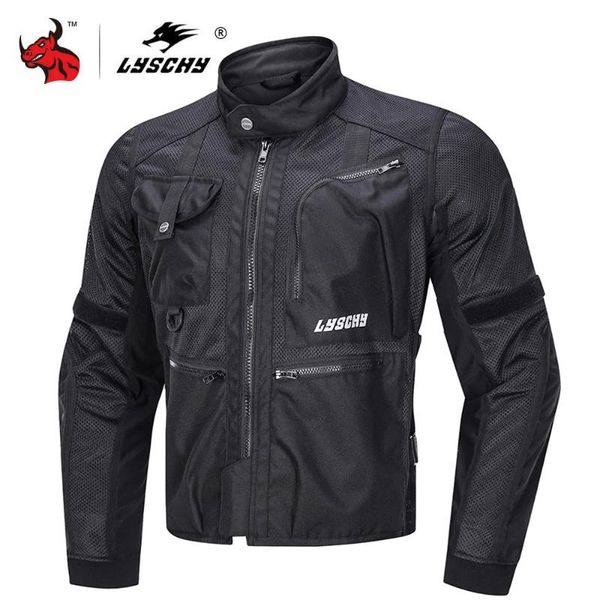 lyschy motorcycle jacket summer men breathable mesh moto jacket motorcycle racing jackets protector moto protective gear
lyschy motorcycle jacket summer men breathable mesh moto jacket motorcycle racing jackets protector moto protective gear