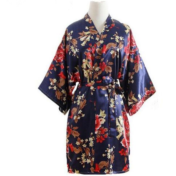 flower mid-гильза сексуальных женщин глубокого v ночное одеяние navy blue satin кимоно платье платье женского повседневные халаты пижама, Black;red
flower mid-гильза сексуальных женщин глубокого v ночное одеяние navy blue satin кимоно платье платье женского повседневные халаты пижама, Black;red