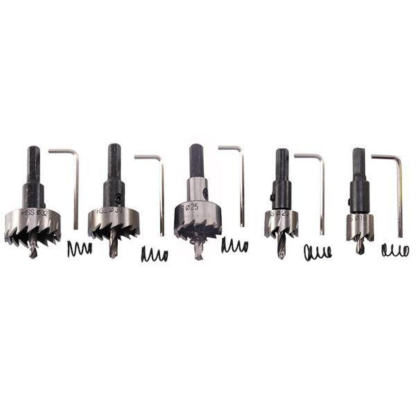 5pcs 16/20/25/30/32mm metal hole saw cutter drill bitsbits carbide tip hss drills for stainless steel alloy wood drilling hole
5pcs 16/20/25/30/32mm metal hole saw cutter drill bitsbits carbide tip hss drills for stainless steel alloy wood drilling hole