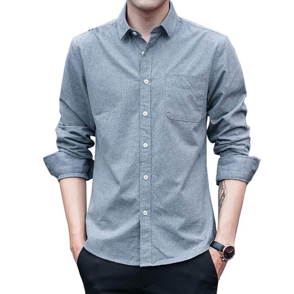 spring black white casual shirts mens dress shirt men fashion 2019 summer long sleeve male solid shirt, White;black
spring black white casual shirts mens dress shirt men fashion 2019 summer long sleeve male solid shirt, White;black