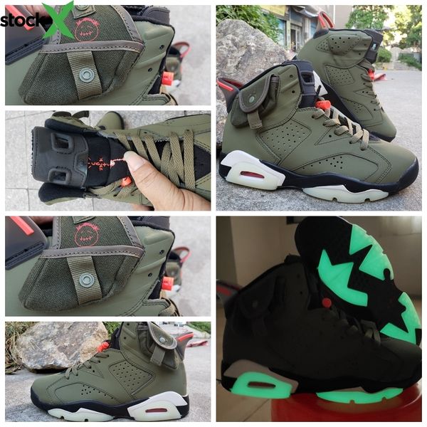 2020 travis scotts x 6 mens basketball shoes 3m ts olive green baskets sneakers tinker cactus jack jumpman 6s trainers des chaussures
2020 travis scotts x 6 mens basketball shoes 3m ts olive green baskets sneakers tinker cactus jack jumpman 6s trainers des chaussures