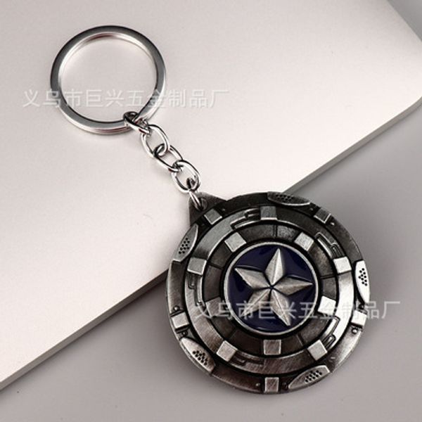 movie marvel heroes can rotate marvel movie anime around the signing keychain car accessories, Silver
movie marvel heroes can rotate marvel movie anime around the signing keychain car accessories, Silver