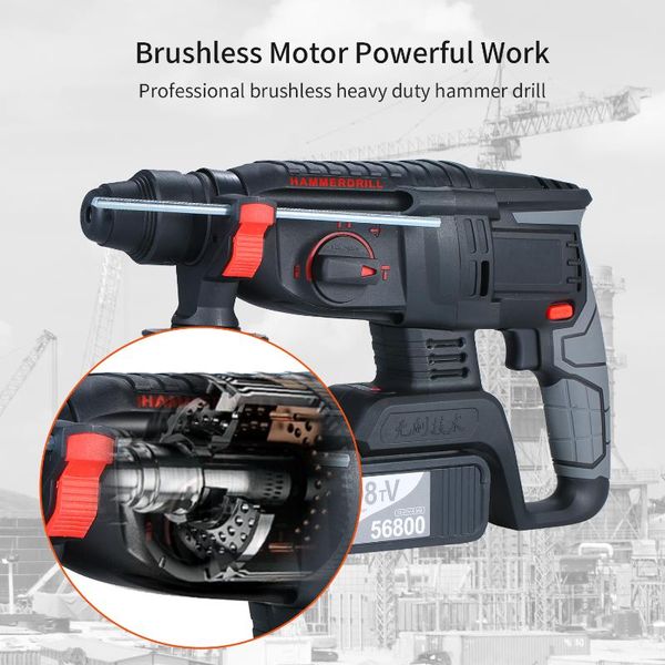 21v 4 function rotary hammer drill with vibration control grip handle 1 inch sds-plus 980 rpm electric cordless drill hammer
21v 4 function rotary hammer drill with vibration control grip handle 1 inch sds-plus 980 rpm electric cordless drill hammer