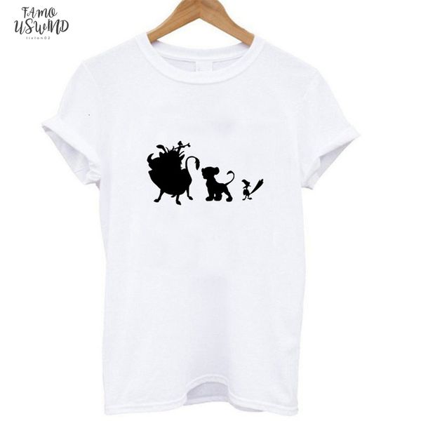 hakuna matata summer t shirt lion king cartoon printed t shirt women fashion casual harajuku tshirt graphic cute tee, White
hakuna matata summer t shirt lion king cartoon printed t shirt women fashion casual harajuku tshirt graphic cute tee, White