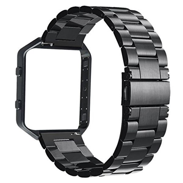 v-moro stailess steel watch band with metal frame house 2 in 1 replacement strap for smart fitness, Black;brown
v-moro stailess steel watch band with metal frame house 2 in 1 replacement strap for smart fitness, Black;brown