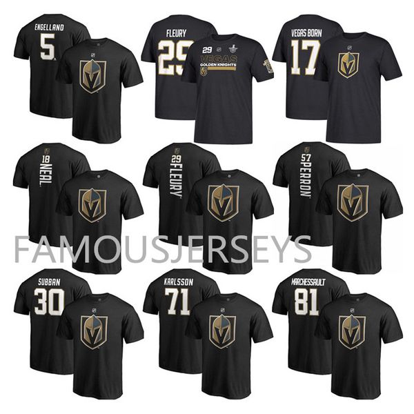 vegas golden knights hockey t-shirt printed fans tees #18 james neal 29 marc-andre fleury 71 william karlsson custom sports wear, Black
vegas golden knights hockey t-shirt printed fans tees #18 james neal 29 marc-andre fleury 71 william karlsson custom sports wear, Black