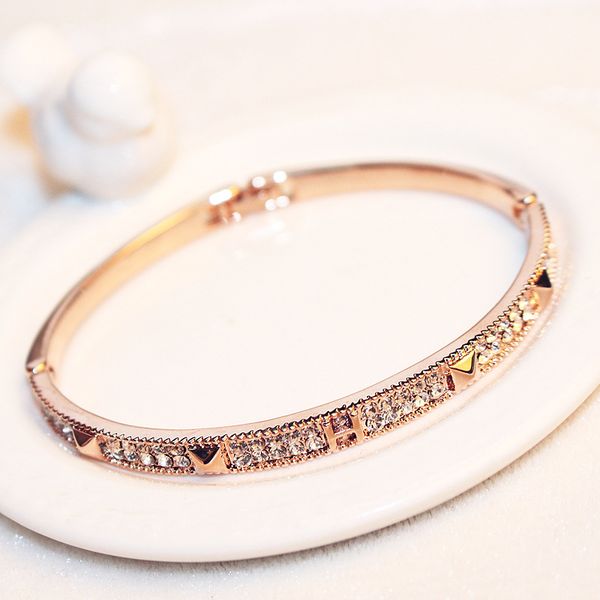 wholesale-fashion brand design rose gold bangle for women cz diamonds love bracelet jewelry gift h00112, Black
wholesale-fashion brand design rose gold bangle for women cz diamonds love bracelet jewelry gift h00112, Black
