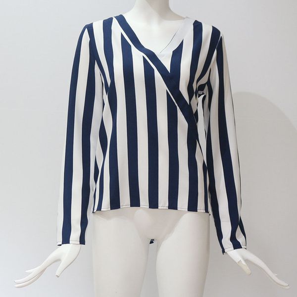 women ladies office summer irregular casual elegant work printed fashion stripes stylish v-neck plus size, White
women ladies office summer irregular casual elegant work printed fashion stripes stylish v-neck plus size, White