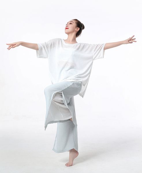 latin dance slits wide leg pants ballroom trousers salsa rumba modern dance wear costumes yoga cotton silk linen double layer, Black;red
latin dance slits wide leg pants ballroom trousers salsa rumba modern dance wear costumes yoga cotton silk linen double layer, Black;red