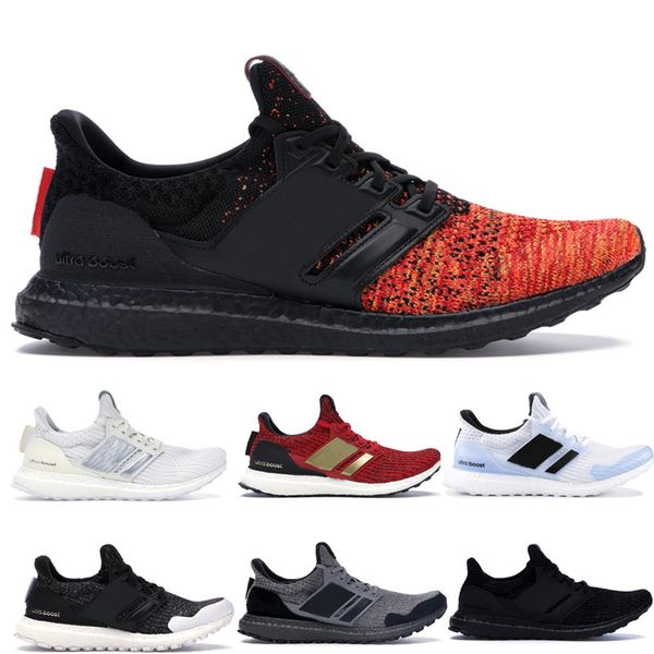 New 2019 Ultra Boost 4.0 Game of Thrones Running Shoes Men Women House Stark Nights Watch Targaryen Dragons Outdoor Athletic Sports Sneakers
New 2019 Ultra Boost 4.0 Game of Thrones Running Shoes Men Women House Stark Nights Watch Targaryen Dragons Outdoor Athletic Sports Sneakers