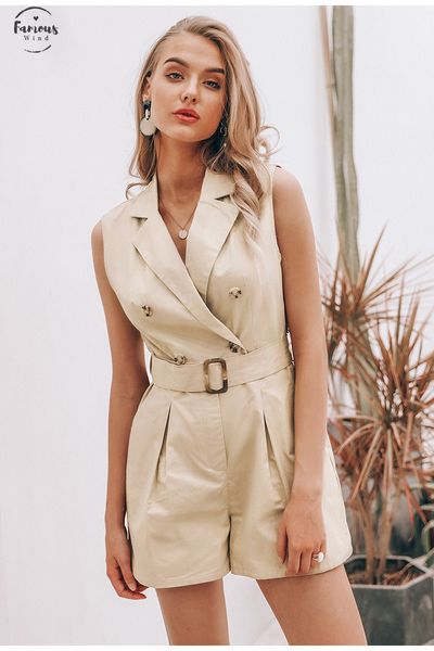 elegant sashes regular khaki cotton women playsuit summer pockets short zipper rompers button jumpsuit office ladies overalls, Black;white
elegant sashes regular khaki cotton women playsuit summer pockets short zipper rompers button jumpsuit office ladies overalls, Black;white