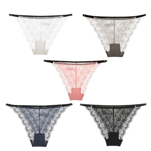 women designer lace panties womens hollow underpants women perspective panties adjustable thin belt underpants 2020 new, Black;pink
women designer lace panties womens hollow underpants women perspective panties adjustable thin belt underpants 2020 new, Black;pink