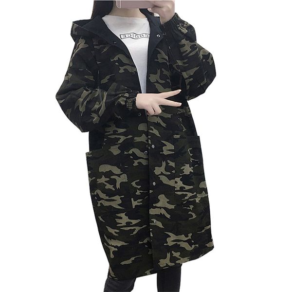 spring and autumn trench coat for women's large size windbreaker loose thin wear on both sides camouflage coat casual l257, Tan;black
spring and autumn trench coat for women's large size windbreaker loose thin wear on both sides camouflage coat casual l257, Tan;black