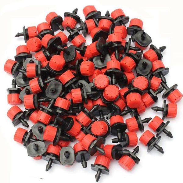 watering equipments 50pcs-500pcs red adjustable irrigation misting micro flow dripper drip head 1/4'' hose garden sprinklers tool
watering equipments 50pcs-500pcs red adjustable irrigation misting micro flow dripper drip head 1/4'' hose garden sprinklers tool