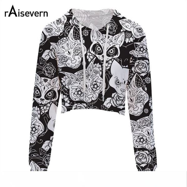 raisevern new arrival animal bee and flowers sweatshirt 3d fashion short hoodies spring & autumn crop long sleeve pullovers, Black
raisevern new arrival animal bee and flowers sweatshirt 3d fashion short hoodies spring & autumn crop long sleeve pullovers, Black