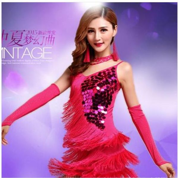 new arrival women girls sequin tassel fringe dress ballroom tango samba competition latin salsa dancewear dance costume, Black;red
new arrival women girls sequin tassel fringe dress ballroom tango samba competition latin salsa dancewear dance costume, Black;red