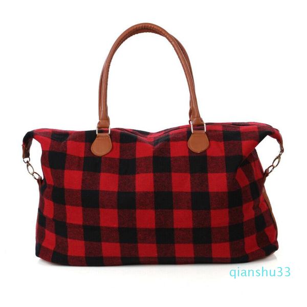 wholesale-check handbag red black plaid bags large capacity travel tote with pu handle luggage bag outdoor bags cca11411 10pcs
wholesale-check handbag red black plaid bags large capacity travel tote with pu handle luggage bag outdoor bags cca11411 10pcs